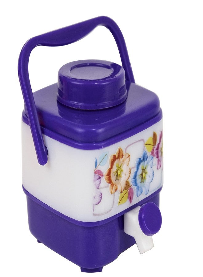 Spillbox إبريق ماء لعبة Spillbox، أدوات مطبخ منزلية مصغرة، لعبة تمثيلية للأطفال - (بنفسجي) - Image 4